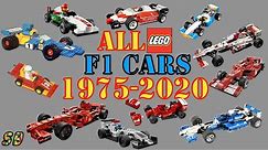 ALL Lego F1 CARS 1975-2020