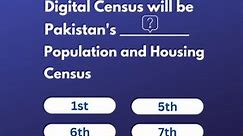 Time to test your... - Pakistan Bureau of Statistics