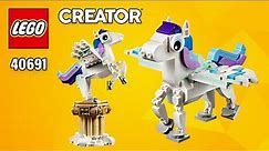 LEGO Creator Mythical Pegasus (40691)[278 pcs] Step-by-Step Building Instructions @TopBrickBuilder