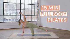 15 Minute Full Body Pilates Workout | Good Moves | Well+Good