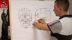 Skull Drawing Easy