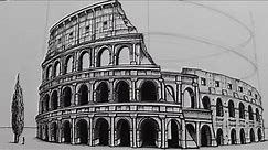 Drawing the Colosseum Like a Pro: Perspective Tips Revealed