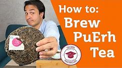 HOW TO BREW PUERH TEA - MASTERCLASS