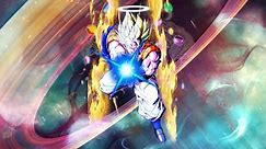 LR Super Gogeta Dragon Ball Z Dokkan Battle Live Wallpaper - MoeWalls