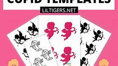 11 Free Cupid Printables (Cupid Craft Templates) Lil Tigers