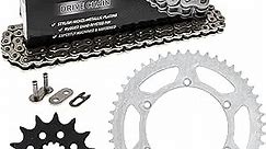 NICHE Drive Sprocket Chain Combo for Kawasaki KLX300 KLX300R Front 14 Rear 50 Tooth 520NZ Standard 110 Links