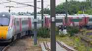 New LNER Azuma direct train leaves Middlesbrough for London