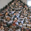 German Christmas Village Tabletop Display