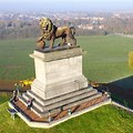 The Lion Monument at Waterloo Belgium