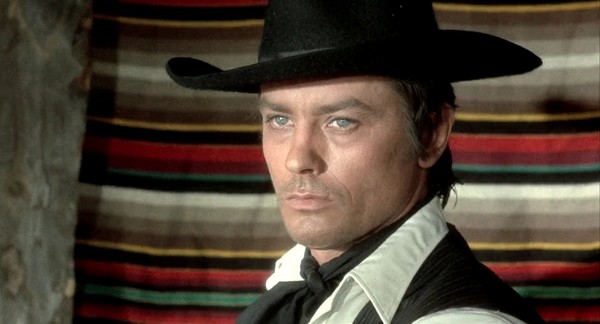 SOLEIL ROUGE, POUR ALAIN DELON BON GRAND MÉCHANT DE WESTERN 