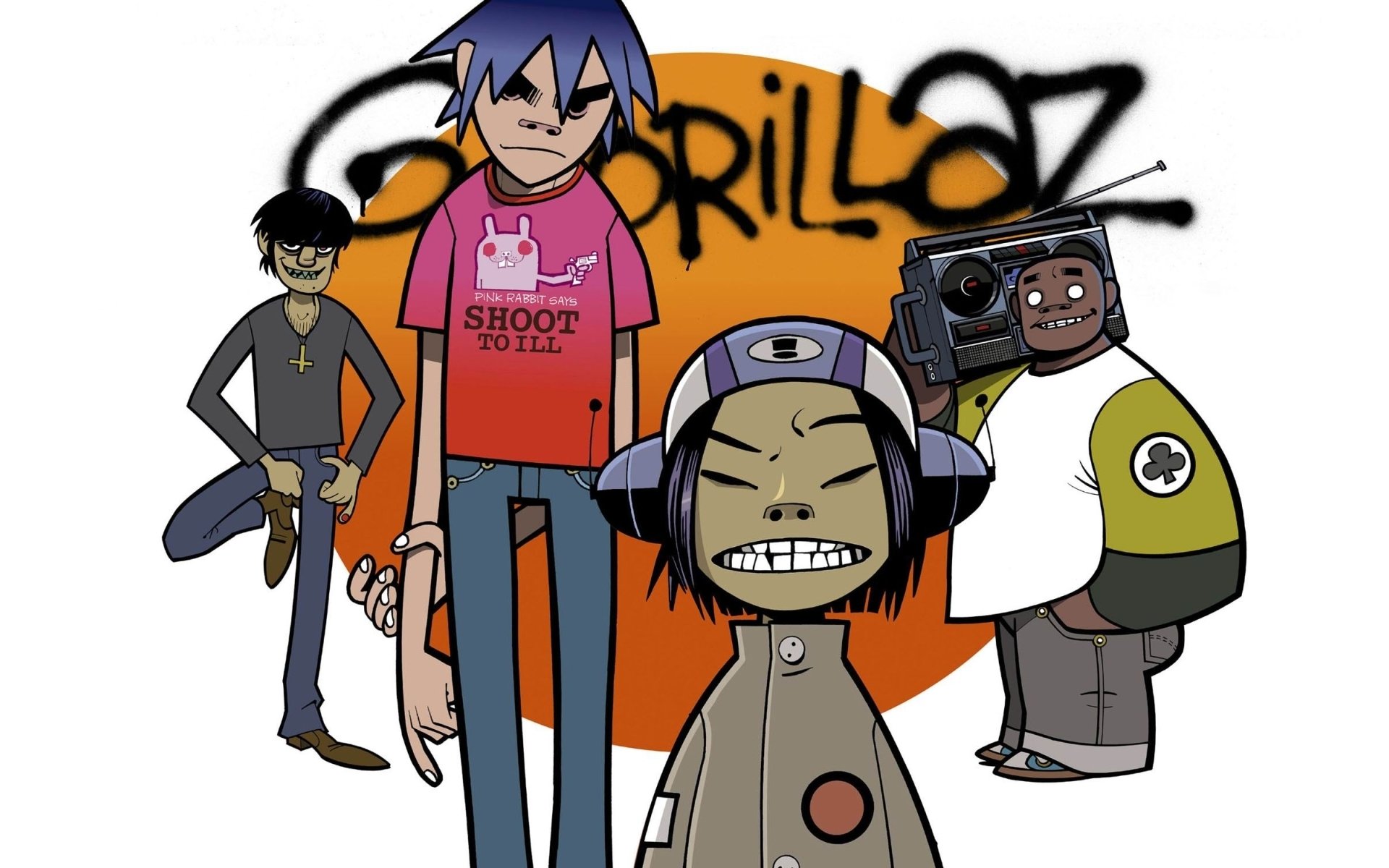 Best Gorillaz wallpaper ID:273505 for High Resolution hd 1920x1200 computer