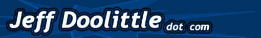 Jeff Doolittle dot com Banner Logo