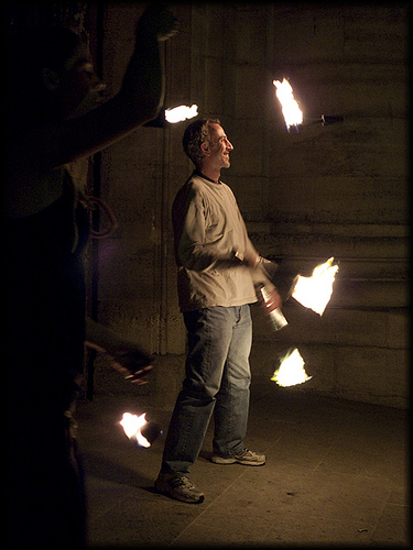 St Sulpice, Nuit Blanche, Paris 2009