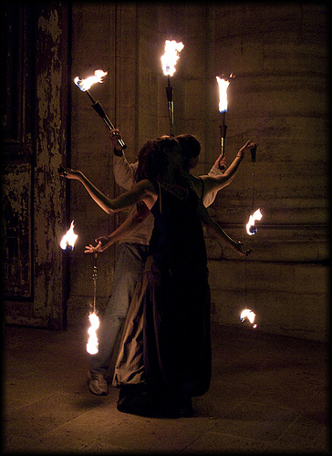 St Sulpice, Nuit Blanche, Paris 2009