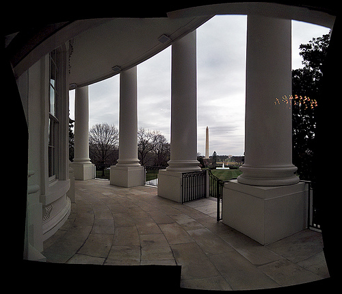 White House balcony