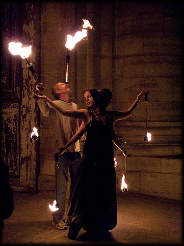 St Sulpice, Nuit Blanche, Paris 2009