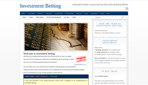 Investment betting - sustainable wealth creation