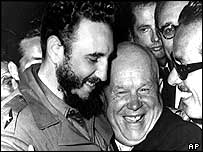 fidel castro & Nikita Khrushchev 1960