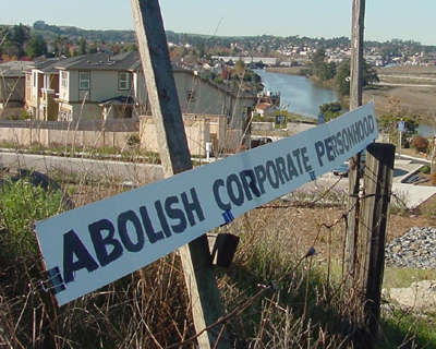 ABOLISH CORPORATE PERSONHOOD