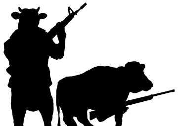 Bovine militants