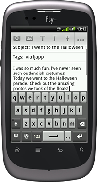 LiveJournal for Fly <nobr>with Android OS</nobr>