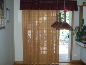 Window Treatments Patio Door