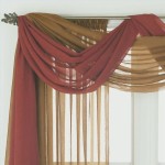 Sheer Window Scarf Valance