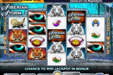 Siberian Storm Mega Jackpots