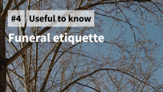 Funeral etiquette