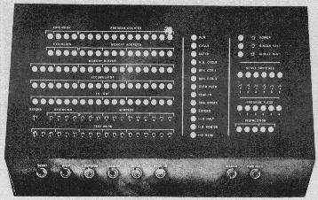 PDP-1 (this is a photo of Stanford's twin machine at MIT)