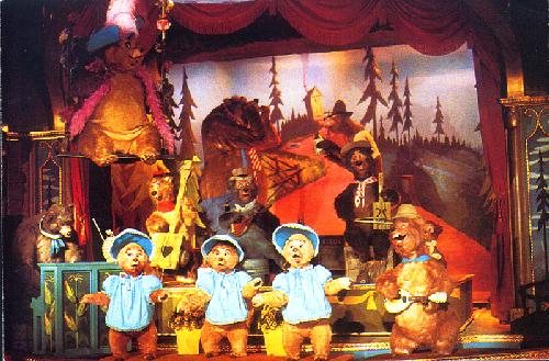 0100-11401 COUNTRY BEAR CURTAIN CALL