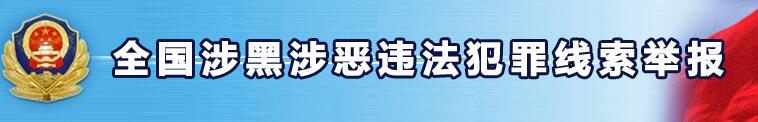 全国涉黑涉恶违法犯罪线索举报