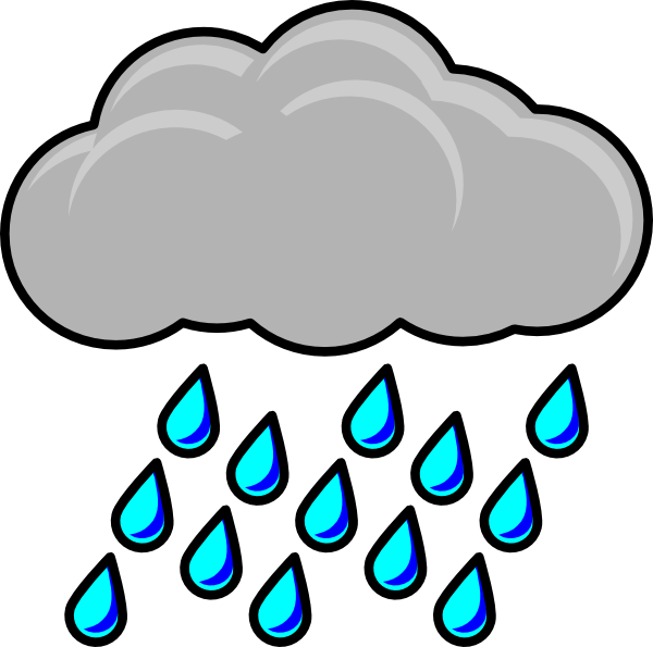 Clip Art Rain Showers Clipart