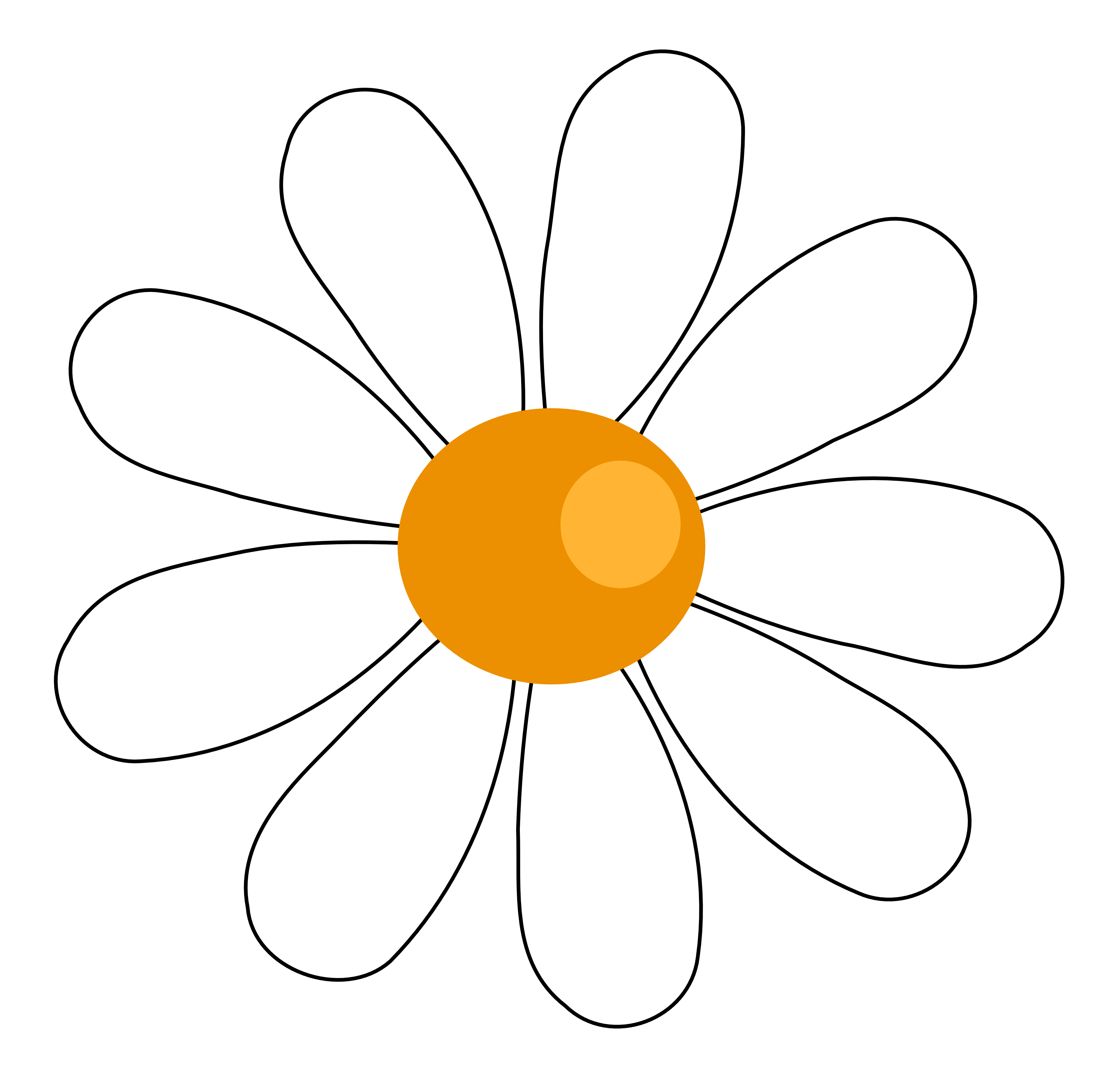 Clipart Daisy - Tumundografico