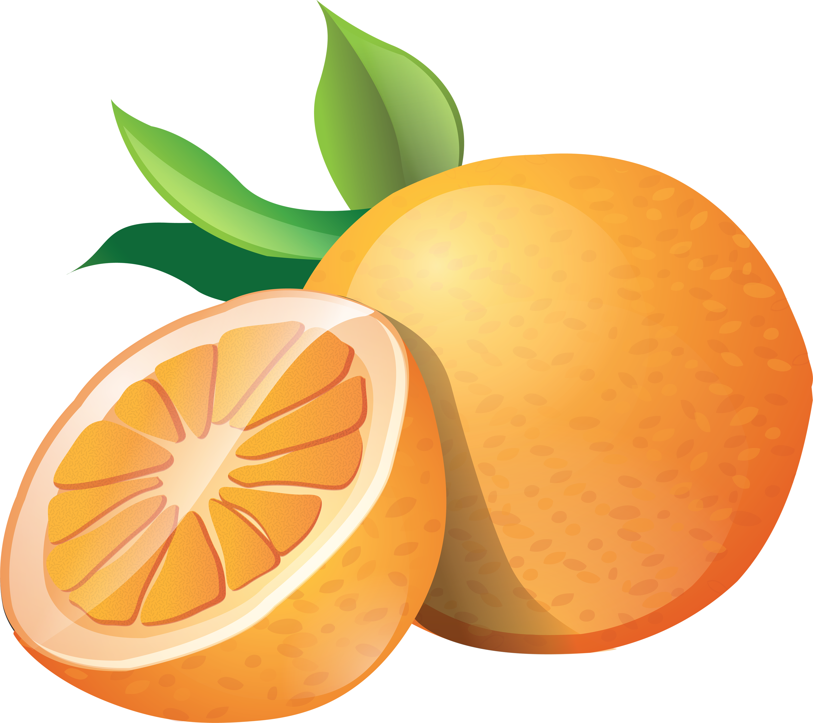 Orange fruit clipart png