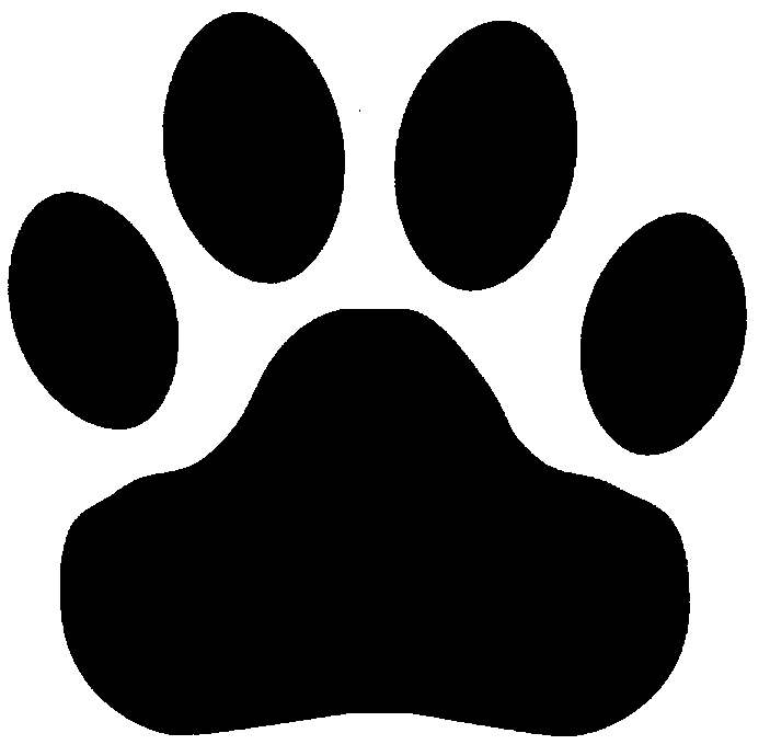 Black Panther Paw Clipart