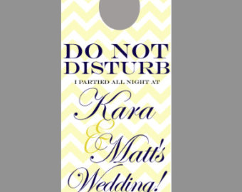 do not disturb sign