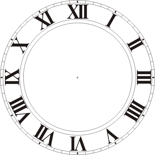 Free Clock Face Template - ClipArt Best