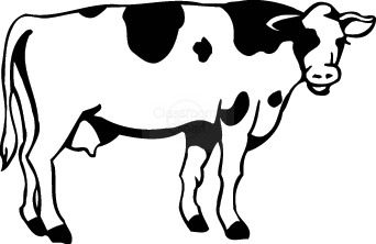 Cow Clip Art - Tumundografico