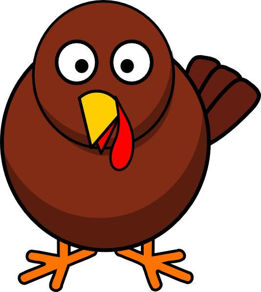 Turkey cartoon clipart