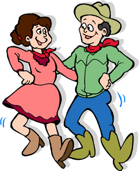 line dancing clip art Gallery