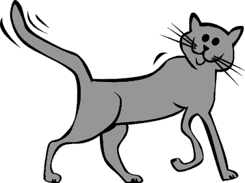 Animated cat clipart