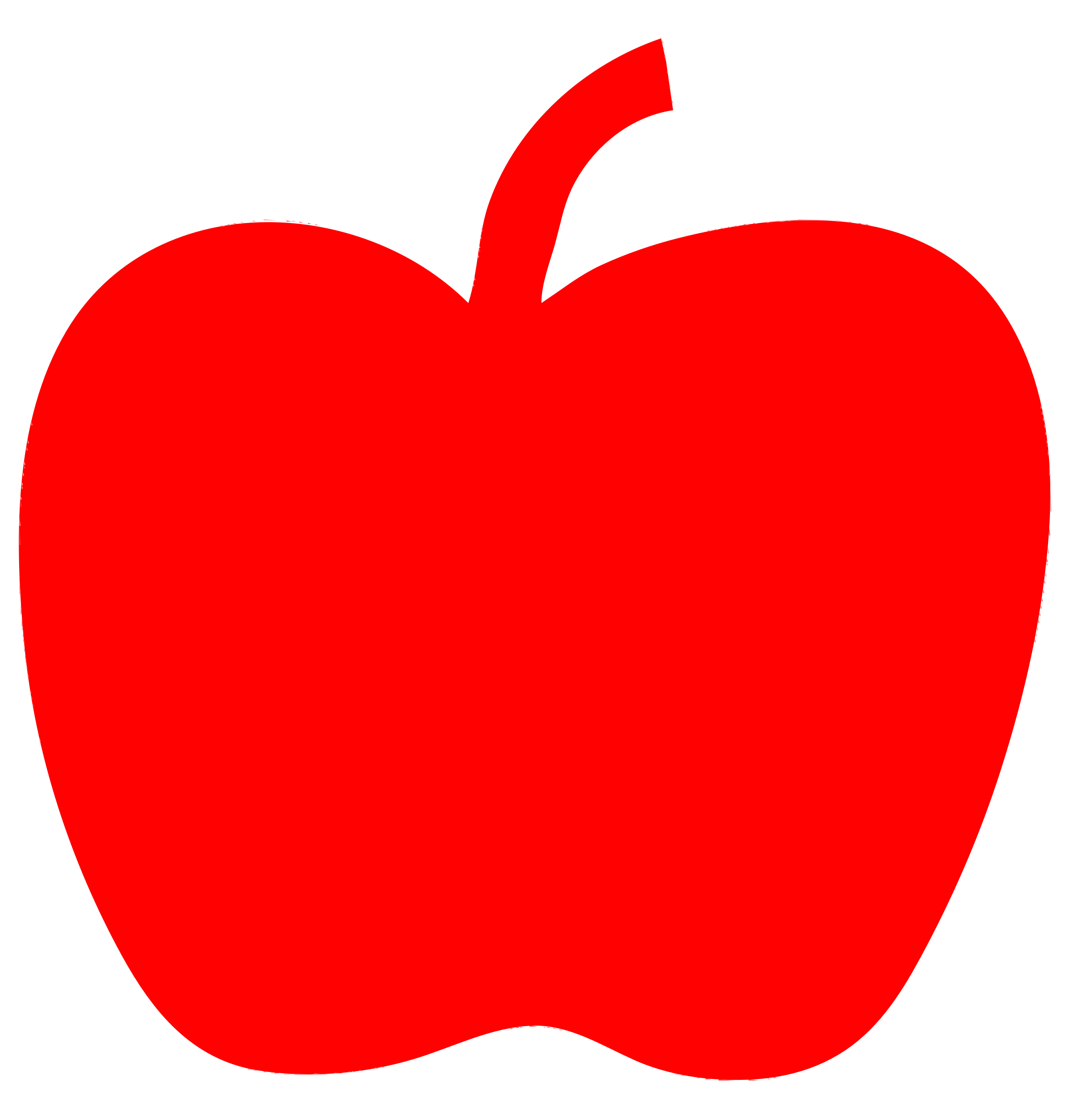 Clipart - Red Apple