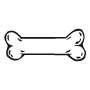 Dog bone clip art