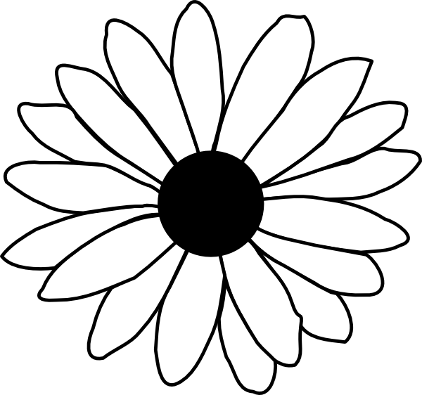 Daisy Hand Drawn Clipart