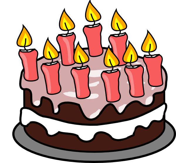 Birthday cake clip art clipart - Vergilis Clipart