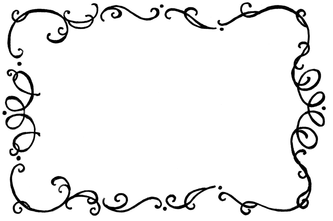 Western Borders Frames Clipart