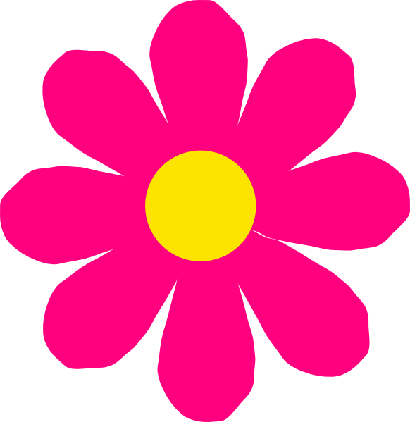 Clipart Pink Flowers - Free Clipart Images