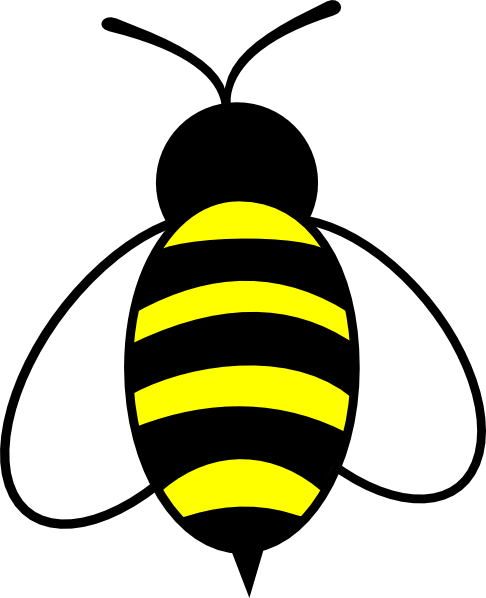 Bee clip art - vector clip art online, royalty free & public domain