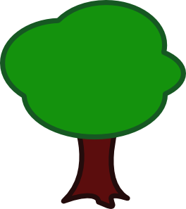 Tree clip art - vector clip art online, royalty free & public domain